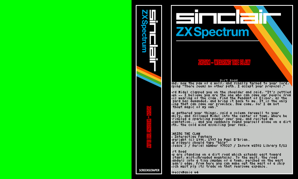 ZxZvm - Wearing the Claw — box-texture (SS)