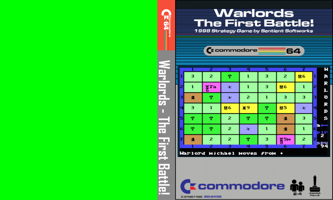 Warlords : The First Battle! — box-texture (CUS)