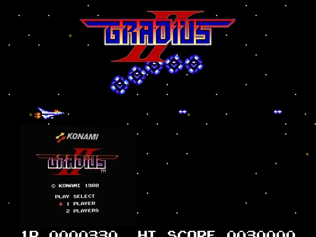 Gradius II : Gofer no Yabou — mixrbv2 (WOR)