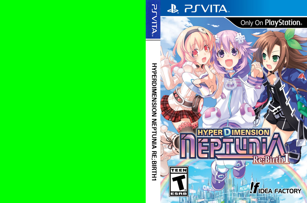Hyperdimension Neptunia Re;Birth1 - Plutia Battle Entry License — box-texture (US)