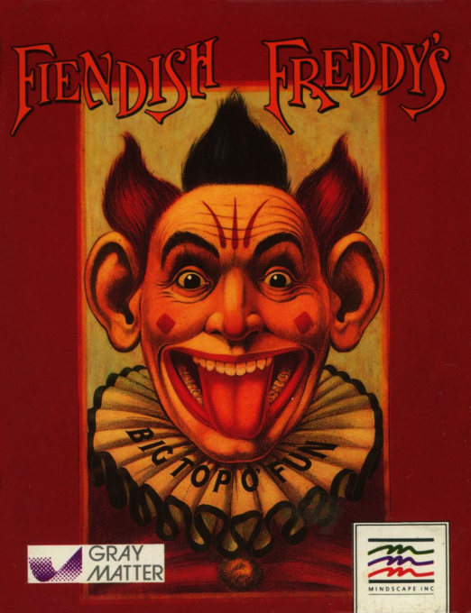 Fiendish Freddy's Big Top O' Fun box art