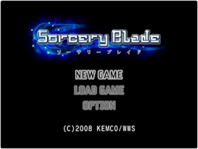 Sorcery Blade — sstitle (JP)
