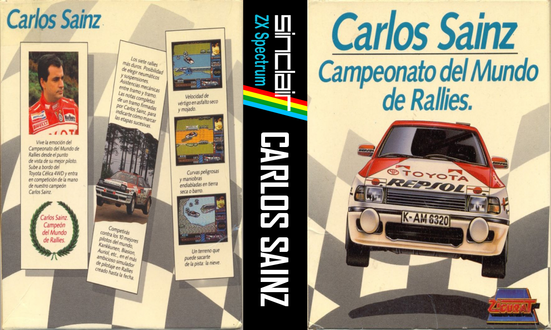 Carlos Sainz - Campeonato del Mundo de Rallies — box-texture (SP)