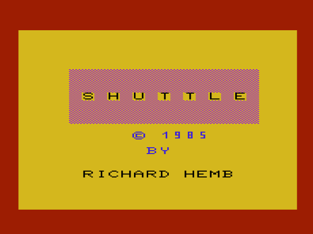 Shuttle — sstitle (WOR)