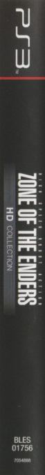 Zone of the Enders HD Collection — box-2D-side (UK)