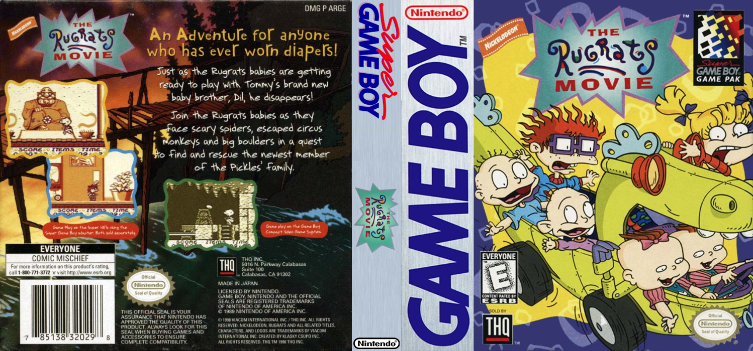 The Rugrats Movie — box-texture (US)