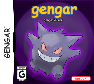 Pokemon Mystery Dungeon Hack - Gengar box art