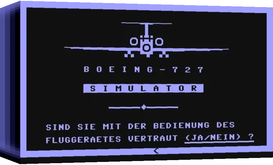 Boeing-727 Simulator — box-3D (WOR)