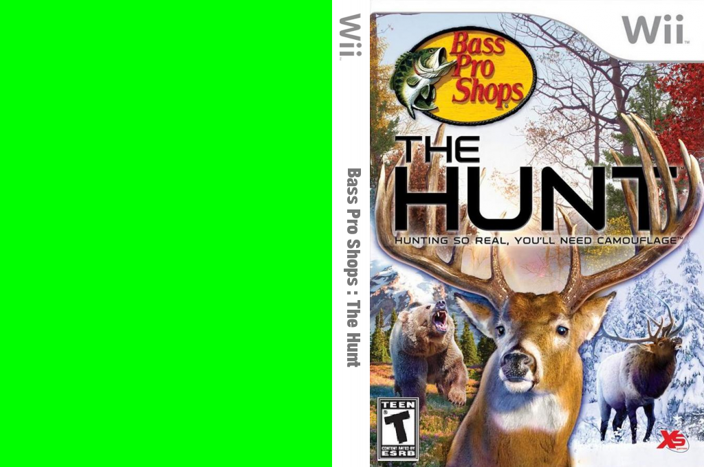 Bass Pro Shops - The Hunt — box-texture (US)