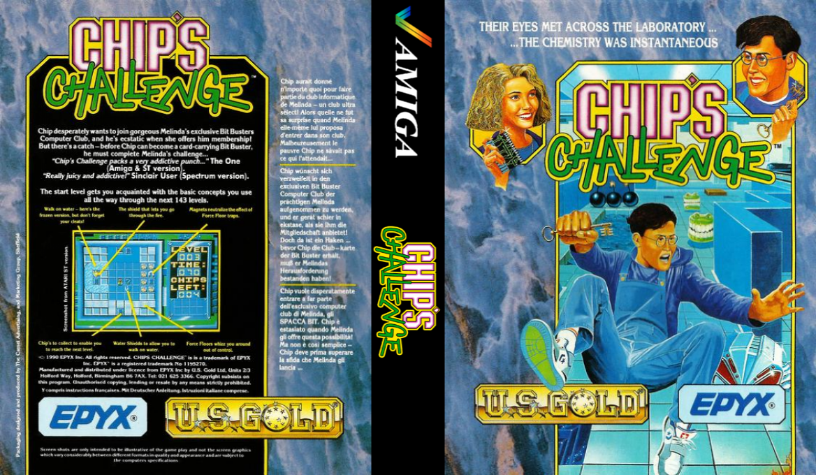 Chip's Challenge — box-texture (EU)