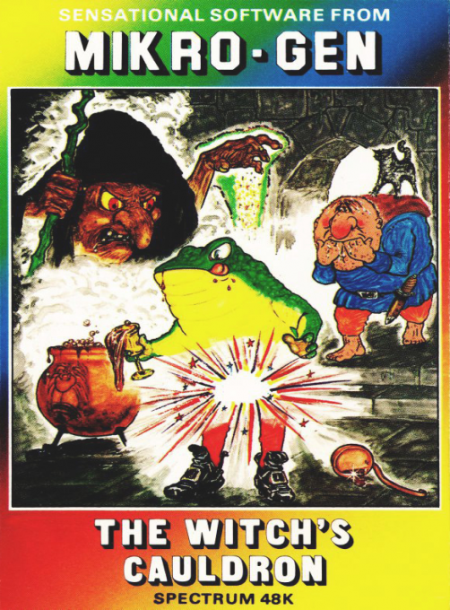 Witch's Cauldron, The box art
