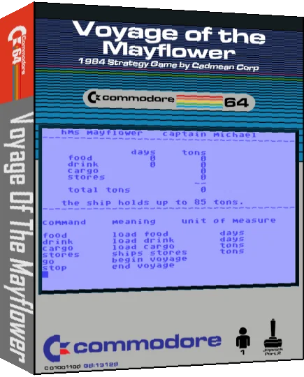 Voyage of the Mayflower — box-3D (CUS)