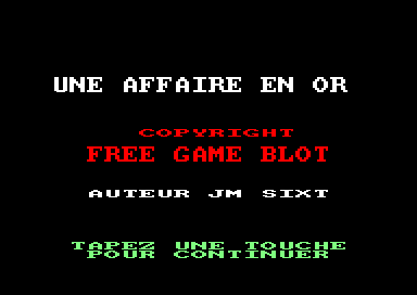 Affaire En Or, Une — sstitle (FR)