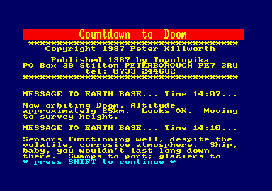 Countdown To Doom — sstitle (EU)