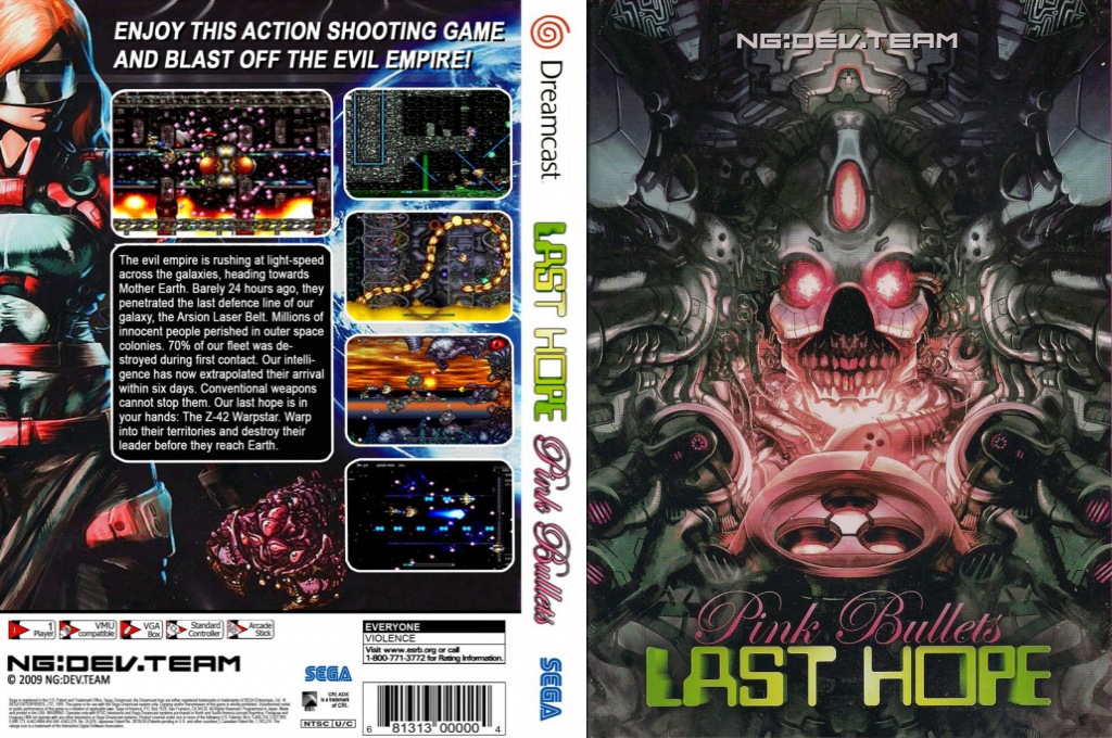 Last Hope : Pink Bullets — box-texture (CUS)