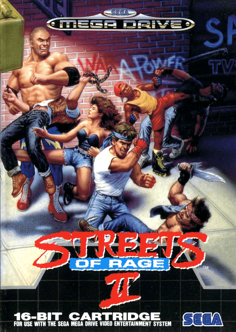 Streets Of Rage 2 — box-2D (EU)