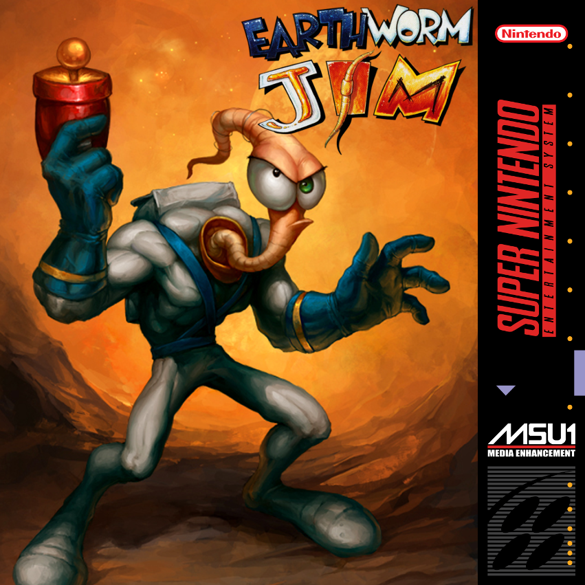 Earthworm Jim box art