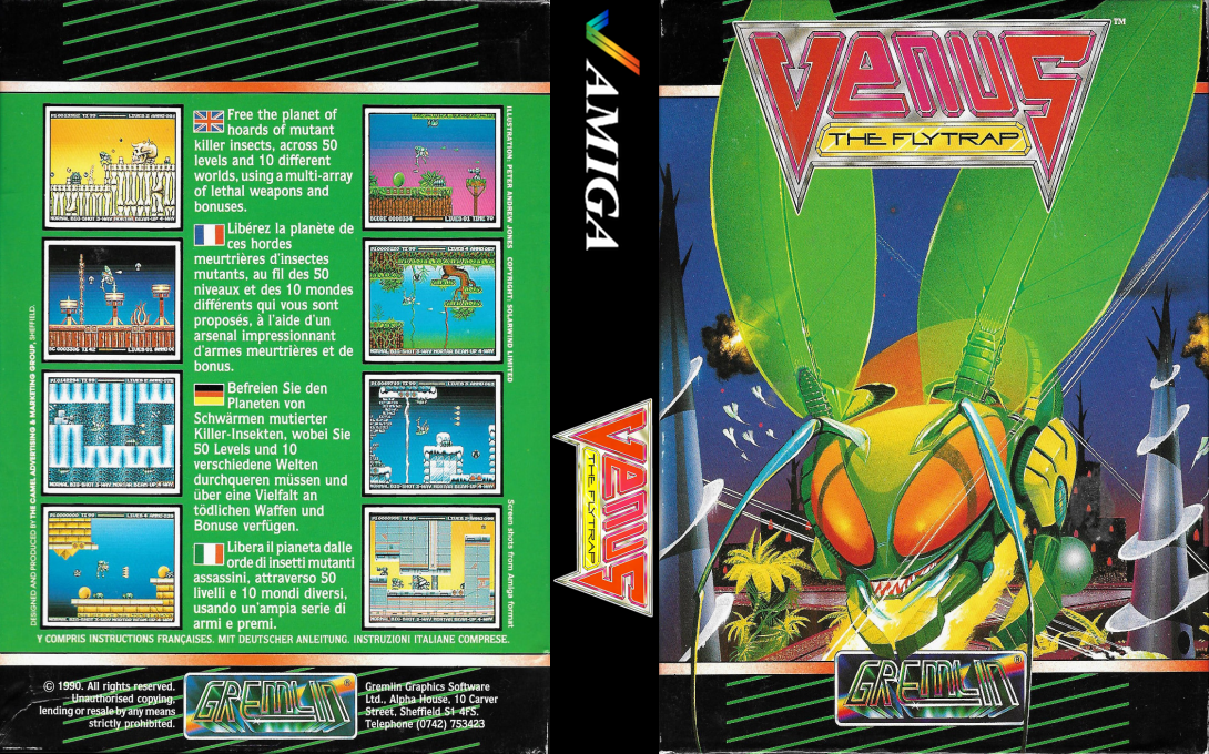 Venus - The Flytrap — box-texture (WOR)