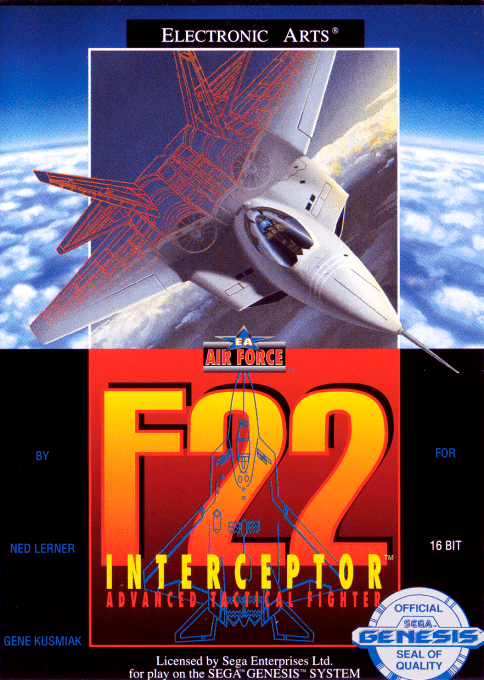 F-22 Interceptor - Advanced Tactical Fighter box art