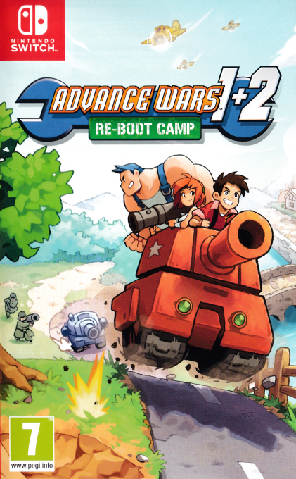 Advance Wars 1+2 - Re-Boot Camp — box-2D (SP)