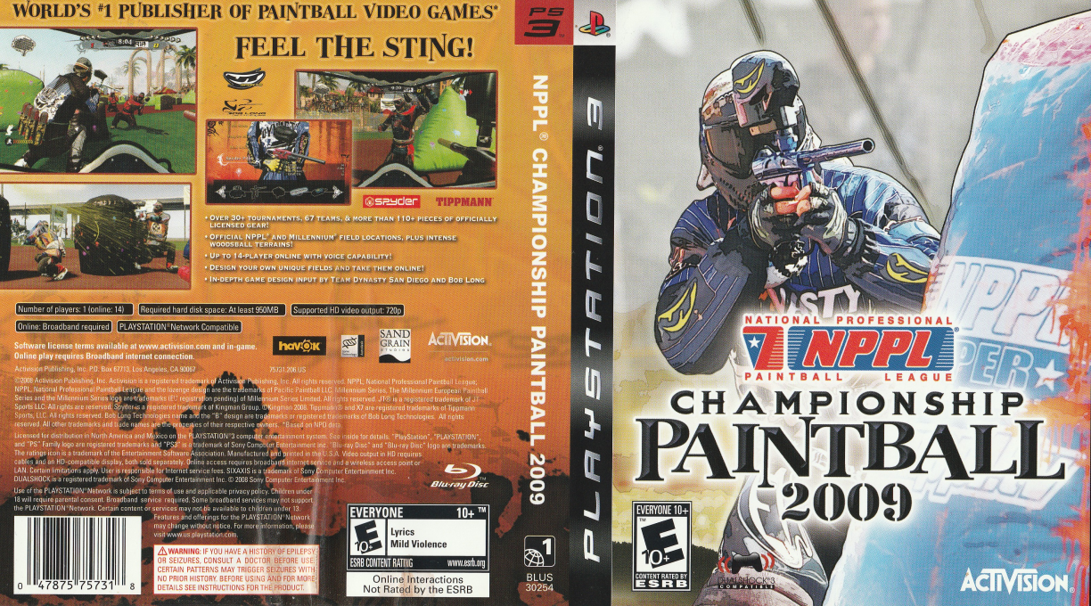 NPPL Championship Paintball 2009 — box-texture (US)