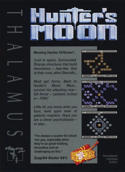 Hunter's Moon Remastered — box-2D-back (WOR)