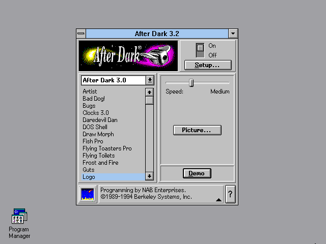 After Dark 3.2 — sstitle (WOR)