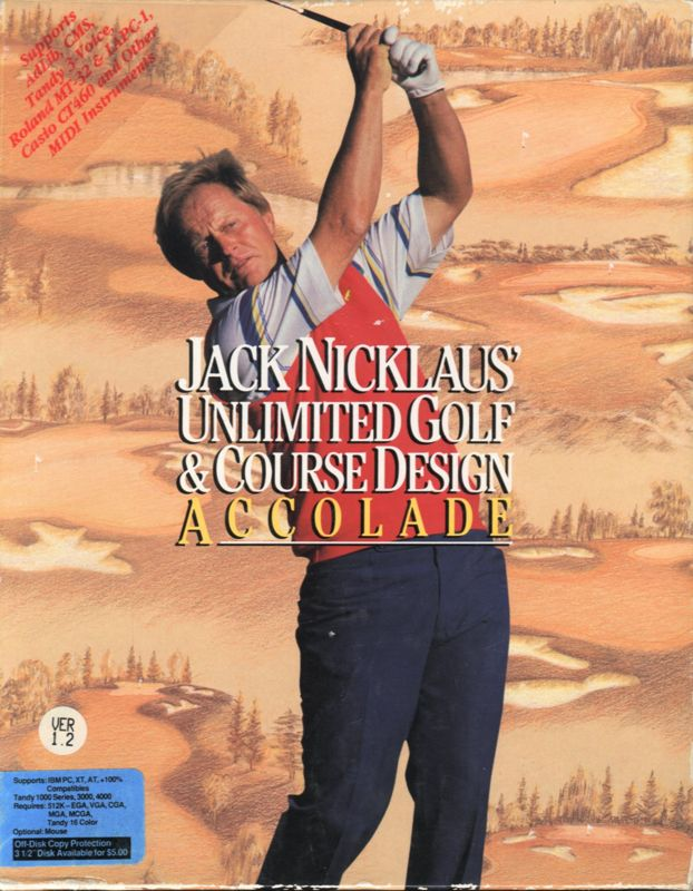 Jack Nicklaus' Unlimited Golf And Course Design box art