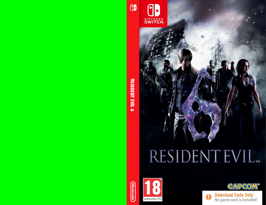 Resident Evil 6 — box-texture (EU)