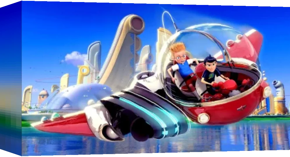 Walt Disney Pictures Presents Meet the Robinsons — box-3D (EU)