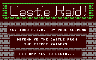 Castle Raid! — sstitle (WOR)