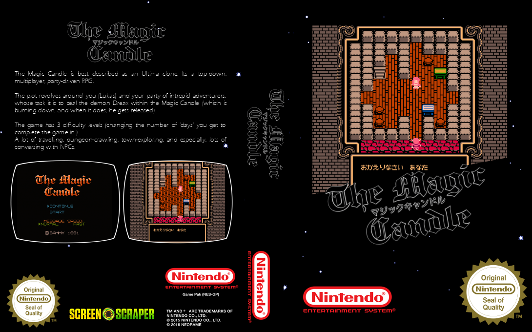 Magic Candle, The — box-texture (SS)