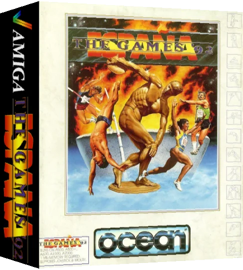 Espana - The Games '92 — box-3D (EU)