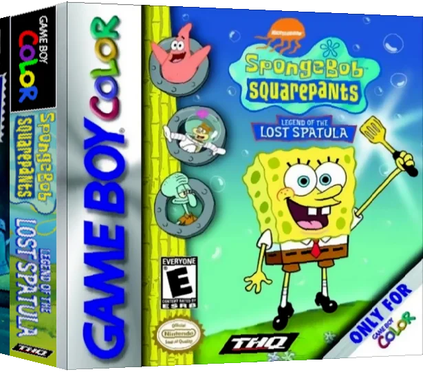 SpongeBob SquarePants - Legend of the Lost Spatula — box-3D (US)