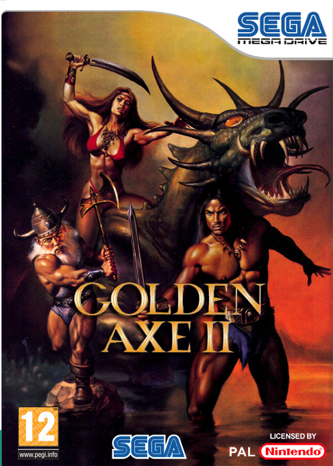 Golden Axe 2 — box-2D (EU)