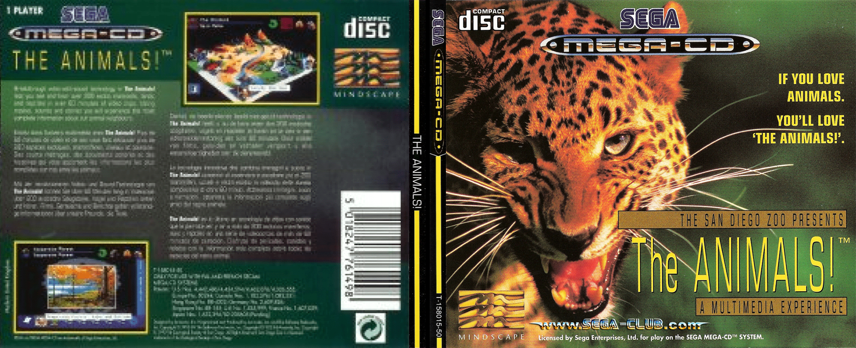 San Diego Zoo Presents... The Animals!, The — box-texture (EU)