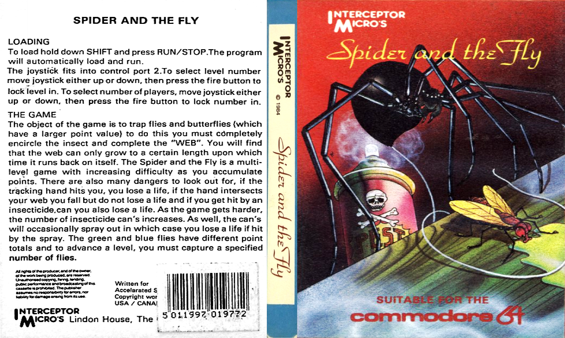 Spider and the Fly — box-texture (EU)