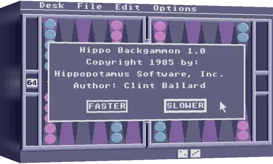 Hippo Backgammon — box-3D (WOR)