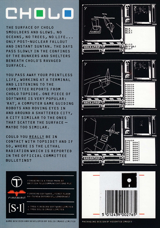 Cholo — box-2D-back (EU)