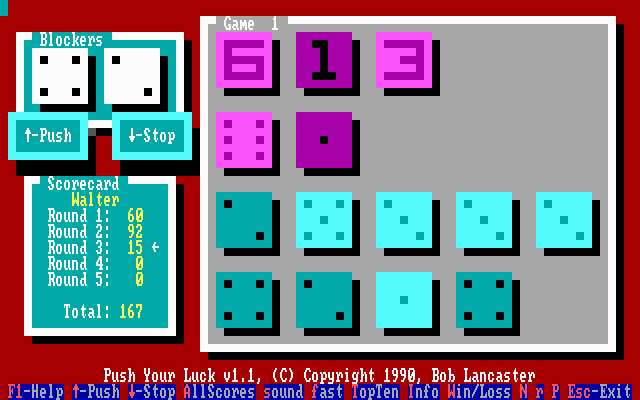 MicroLink Push Your Luck — ss (WOR)