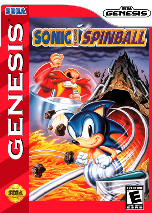 Sonic Spinball box art