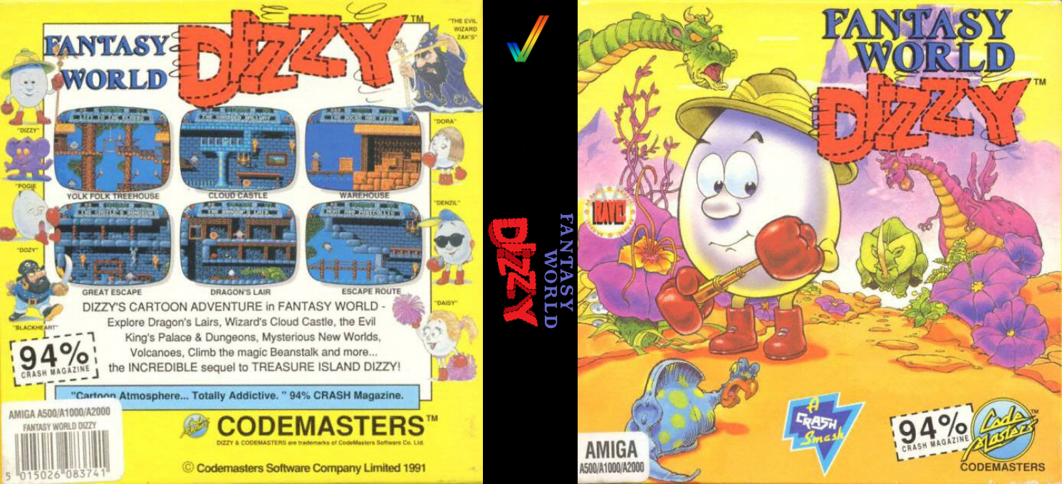 Fantasy World Dizzy — box-texture (CUS)