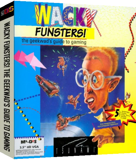 Wacky Funsters! The Geekwad's Guide To Gaming — box-3D (US)
