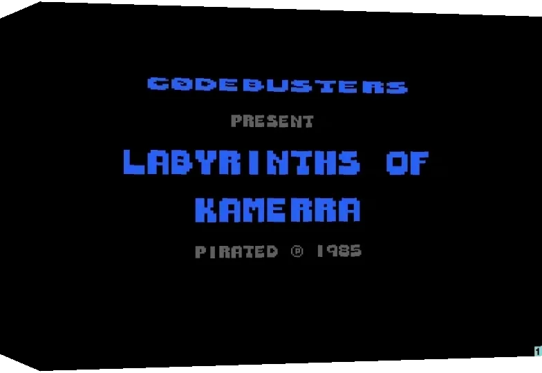 Labyrinths of Kamerra — box-3D (WOR)
