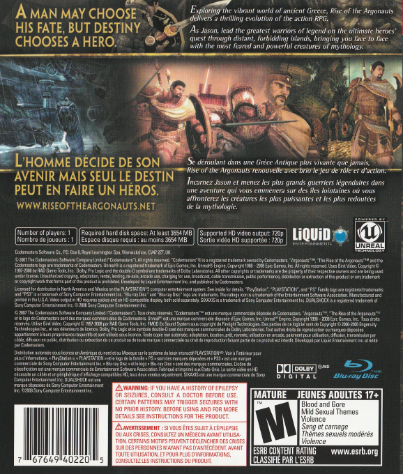 Rise of the Argonauts — box-2D-back (CA)