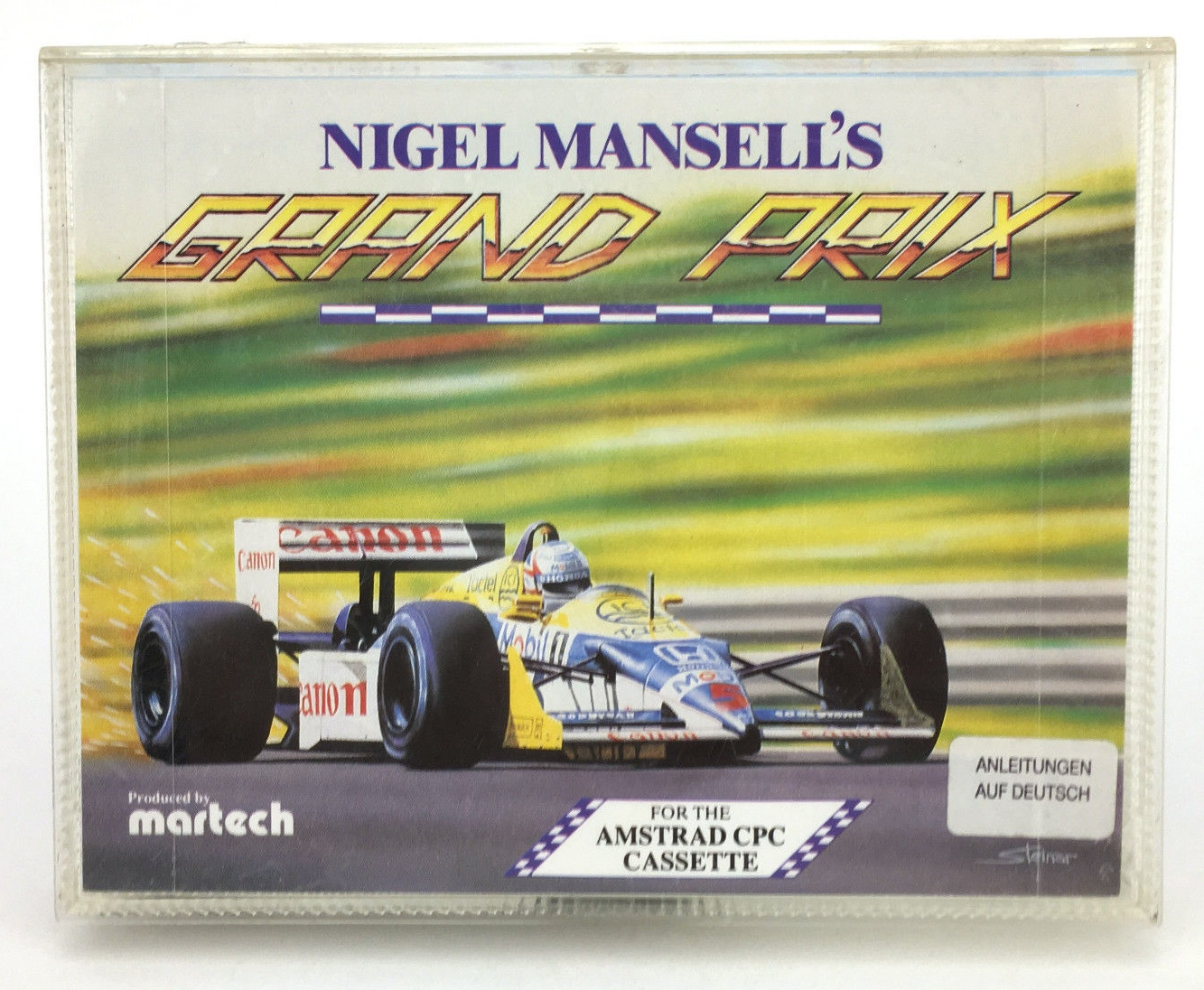 Nigel Mansell's Grand Prix — box-scan (EU)