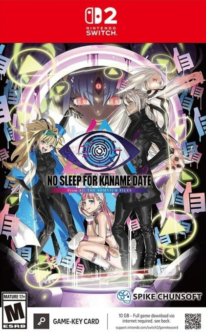 No Sleep for Kaname Date - From AI - The Somnium Files box art