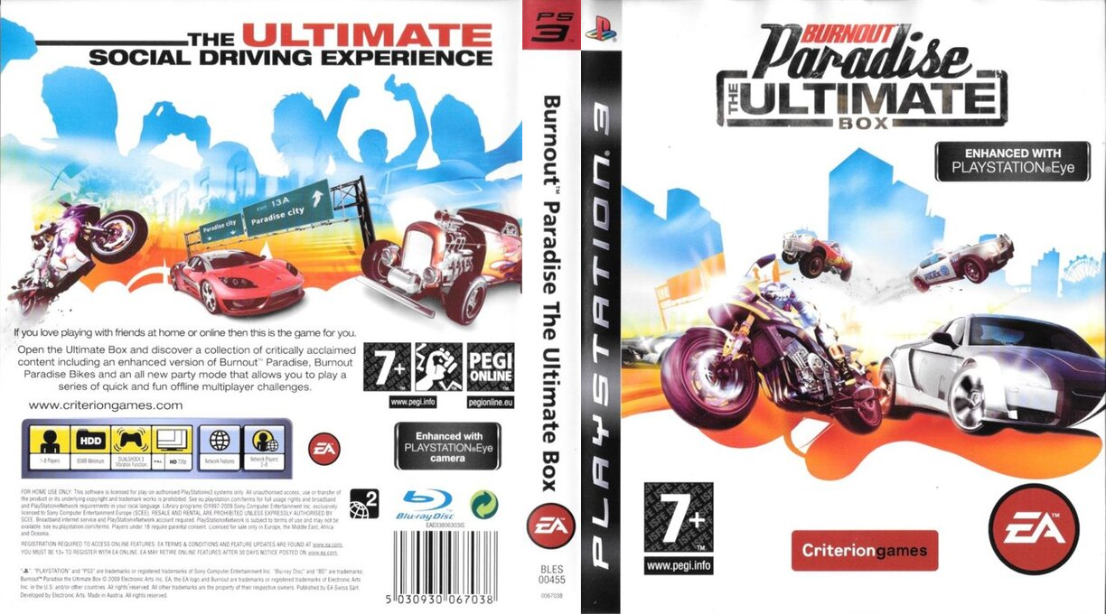 Burnout Paradise - The Ultimate Box — box-texture (UK)