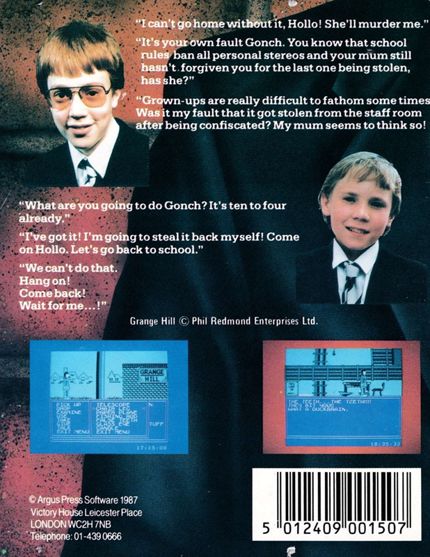 Grange Hill — box-2D-back (EU)
