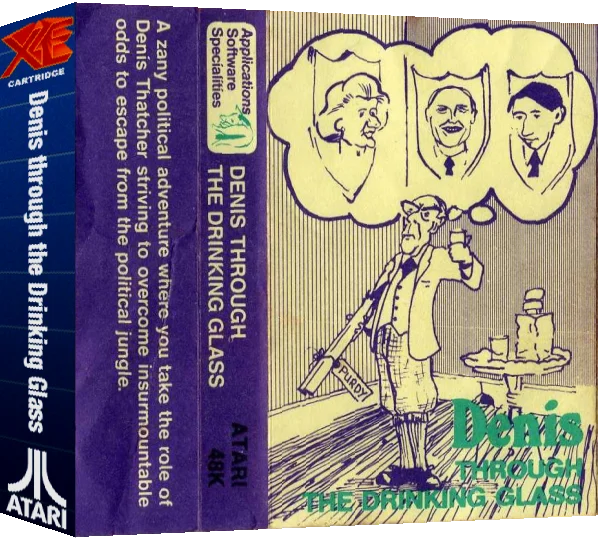 Denis Through The Drinking Glass — box-3D (WOR)